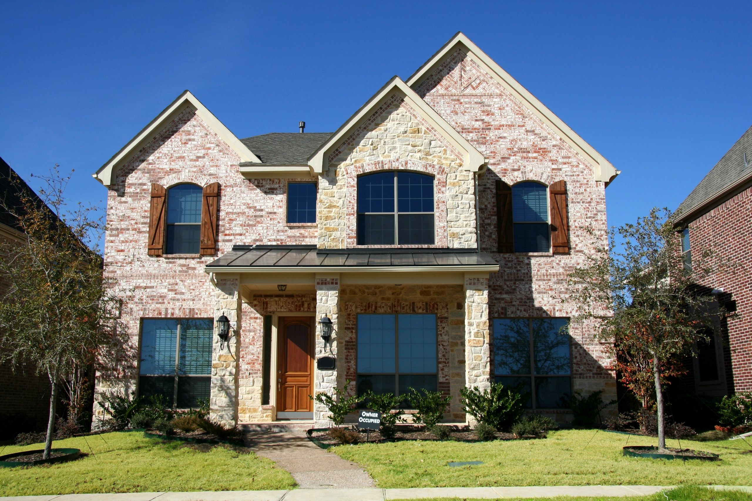 healthy green lawn Texas